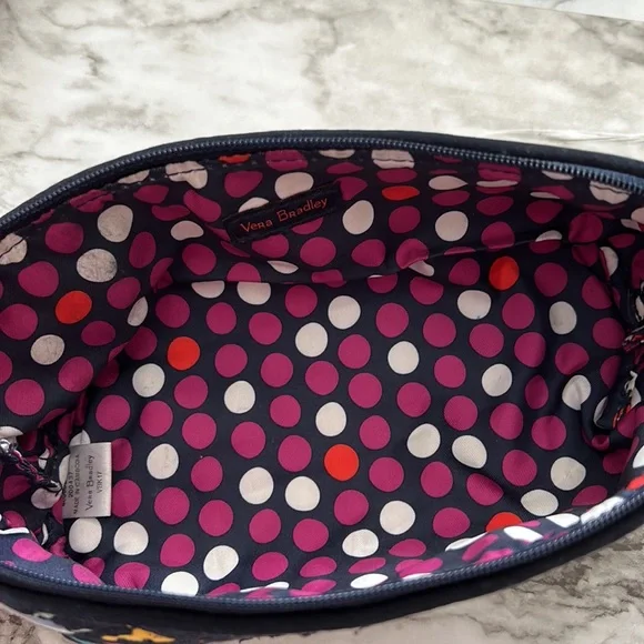Vera Bradley small cosmetics case/makeup bag/pouch - Picture 5 of 9